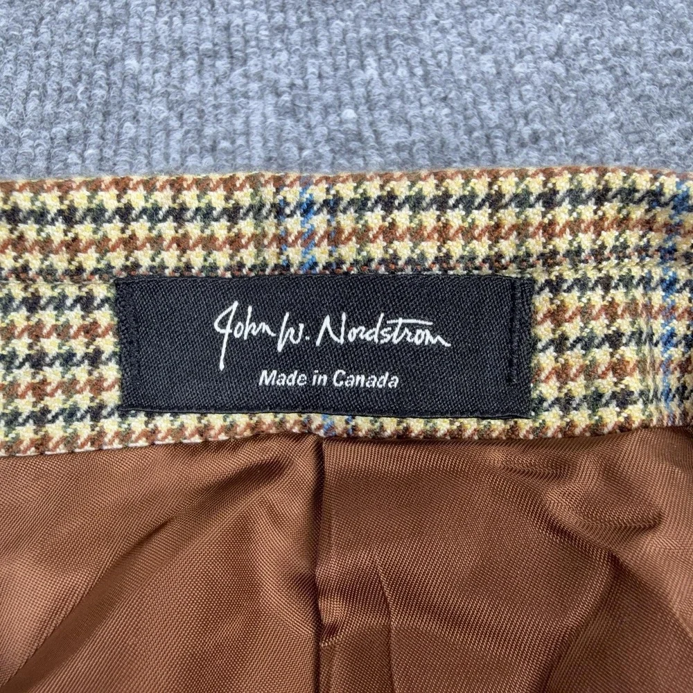 John W. Nordstrom Blazer Sport‎ Coat Mens 50X Long Brown Loro Piana Cashmere